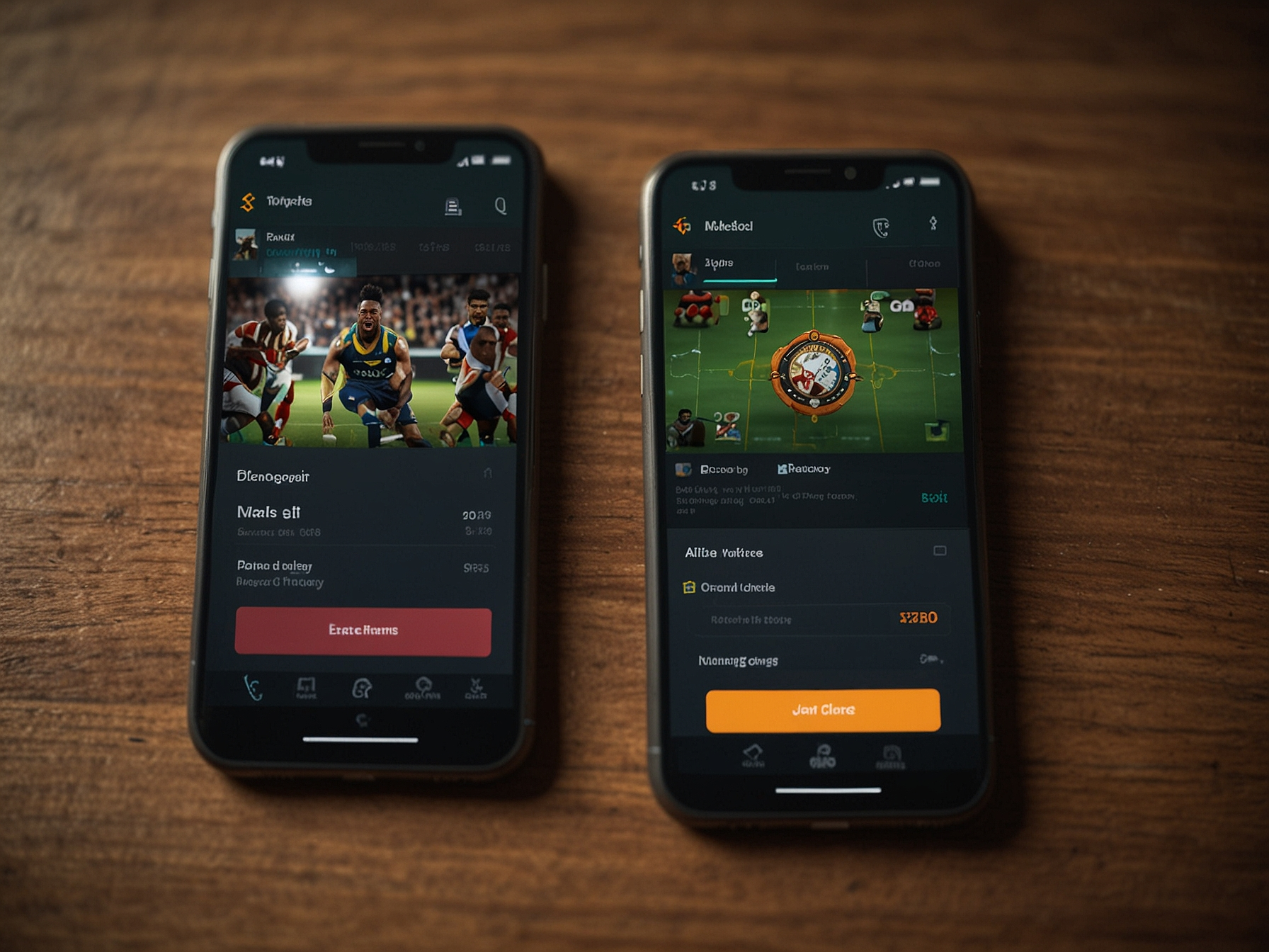 235BET mobile app on modern smartphone screens